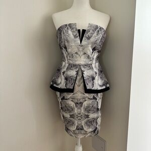 Finders Keepers Peplum Dress Size XS